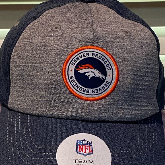 NFL Denver Broncos Officially Licensed Team Headwear Coiled Ballcap Hat OSFA NWT - Picture 3 of 7